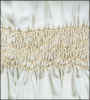 Picture of cream smocking.