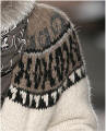 Patterned yoke style set on a plain body