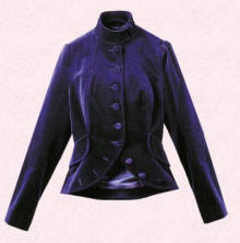 This �45 velvet jacket below is from the Autumn/Winter 2005/6 Tesco range Florence and Fred. 