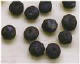 Coloured marzipan blueberries.