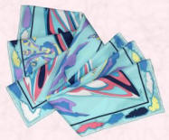 This beautiful silk Pucci scarf is from Harrods