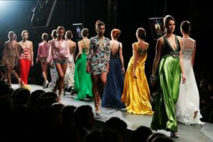 Jenny Packham Catwalk Show at Russian Fashion Week