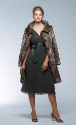 Helene Berman Faux Leopard print fur coat at �170 from House of Fraser