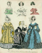 Fashion Plate - The World of Fashion issued in March 1839