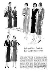 Dresses - October 1930 - Good Housekeeping Fashion Images 4 
