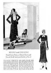 Tweeds - October 1930 - Good Housekeeping Fashion Images 4 