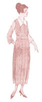 NarrowerTunic Fashion Line of 1918 