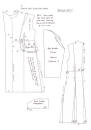 c1948 Free Sewing Pattern Draft 3017