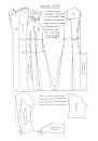 c1948 Free Sewing Pattern Draft 3024