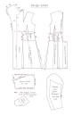 c1948 Free Sewing Pattern Draft 3025
