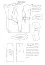c1948 Free Sewing Pattern Draft 3027
