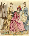The Queen Magazine Fashion Plate by Sandoz