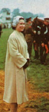 The Queen at a horse event