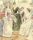 The Queen Magazine Fashion Plate by Sandoz