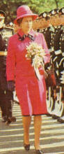 Lady in red