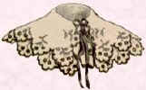 Picture of an Edwardian embellished detachable collar.