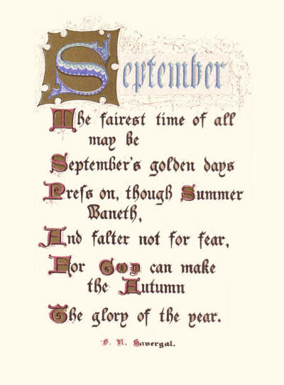 September verse