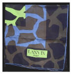 A Vintage Scarf by Lanvin.