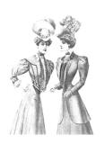 The tailor made suit - Chic Parisien Images of 1906
