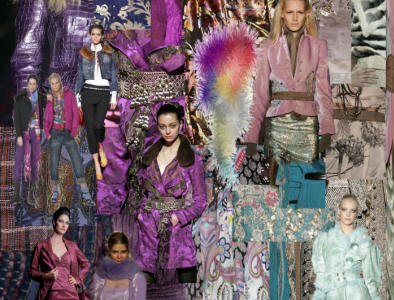 Picture of Purples Mood Board Fashion Colours Fall 2006
