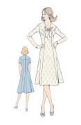 Princess line dress 1977