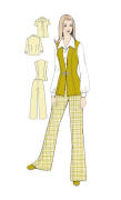 Mid 1970s Trouser Suit Pictures