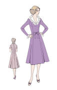 Princess line dress 1977
