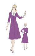 Pinafore dress 1970s