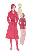 Coat pattern of 1970s