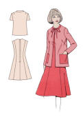Princess line dress 1977