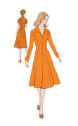 Princess line dress 1977