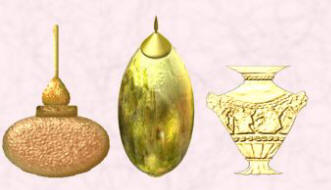 The gifts of the 3 wise men.