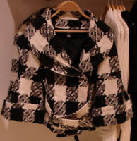 Zara large check jacket - 2006 Fashion History