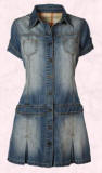 This modern short shirtwaister dress right is from Dorothy Perkins Spring/Summer 2007 and is just �25/�40.