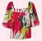 Dorothy Perkins Spring/Summer 2007 - Pink hibiscus print smock top - �20/35.