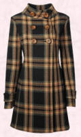 Mosnsoon check coat 