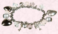 Accessorize Heart Cluster Bracelet - �10/�14.90 for Autumn Winter 2007 - Magpie. 