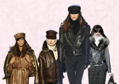 Designer Leather Garments from IFTF  - 2007 Fashion History Biker Jackets.