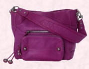 Purple Sherbert Twist Lauren Billy Bag is a great current colour choice and costs �195.