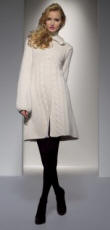 Autumn/Winter 2007 Designers at Debenhams, John Rocha cream cardigan coat �65/�101, Collection cream roll neck