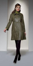 Debenhams - Betty Jackson leather coat �300, Collection green roll neck, Bertie platforms 