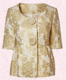 Gold brocade jacket �45/�70 from Dorothy Perkins Spring/Summer 2007 range