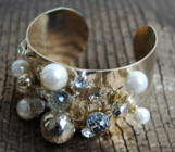 Jewelled cuff from Plumo.