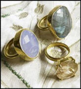 Plumo chunky cocktail rings 2007