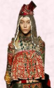 Gaultier ethnic influence.