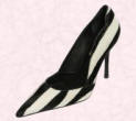 Striped shoes by Faith