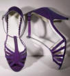 Purple T bar shoes from Principles