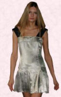 Oasis Catwalk Show SS07 silver dress.