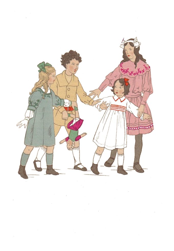 Pictures of Children in Costume Plates Pictures of Children in Costume Plates