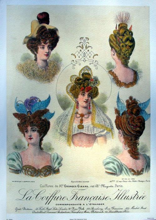 hairstyles 1900. Hairstyles in Fashion History